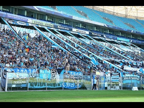 Torcida dá show em "Alentaço" antes do clássico 409 l GrêmioTV