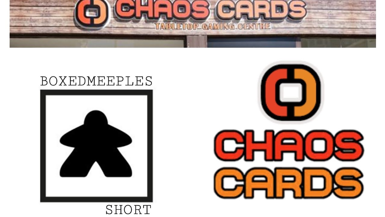 A brief trip to our Friendly Local Game Shop (FLGS) Chaos Cards !