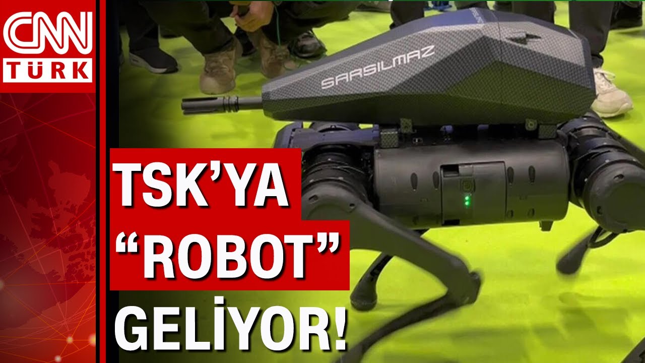 Türk mühendislerden yeni icat: Robot kara aracı! Yük taşıyacak, ateş edecek
