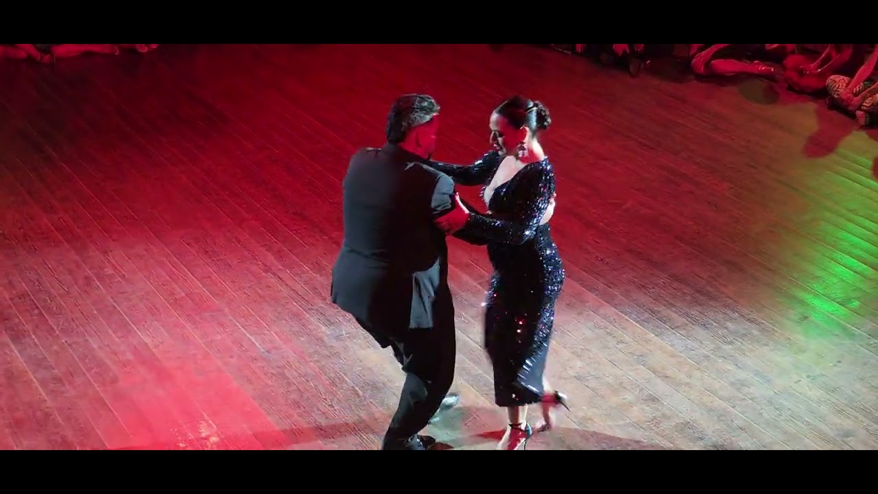 Sebastian Bolivar y Cynthia Palacios.Juan D'Arienzo  -El Tigre Millan. Lisbon Tango Festival,5/06/26