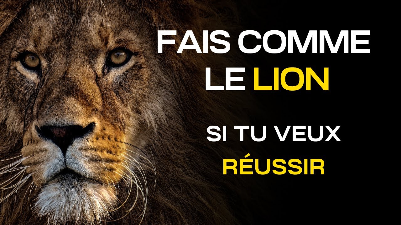 LA MENTALITÉ DU LION | Motivation et développement personnel