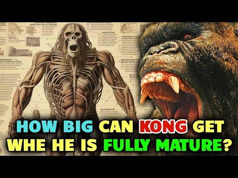 King Kong Anatomy - How Big Can Kong Get Physically When He Is Fully Mature? How Did He Grew So Big?