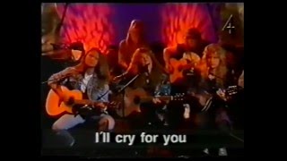 Europe - I&#39;ll cry for you (Acoustic on TV)