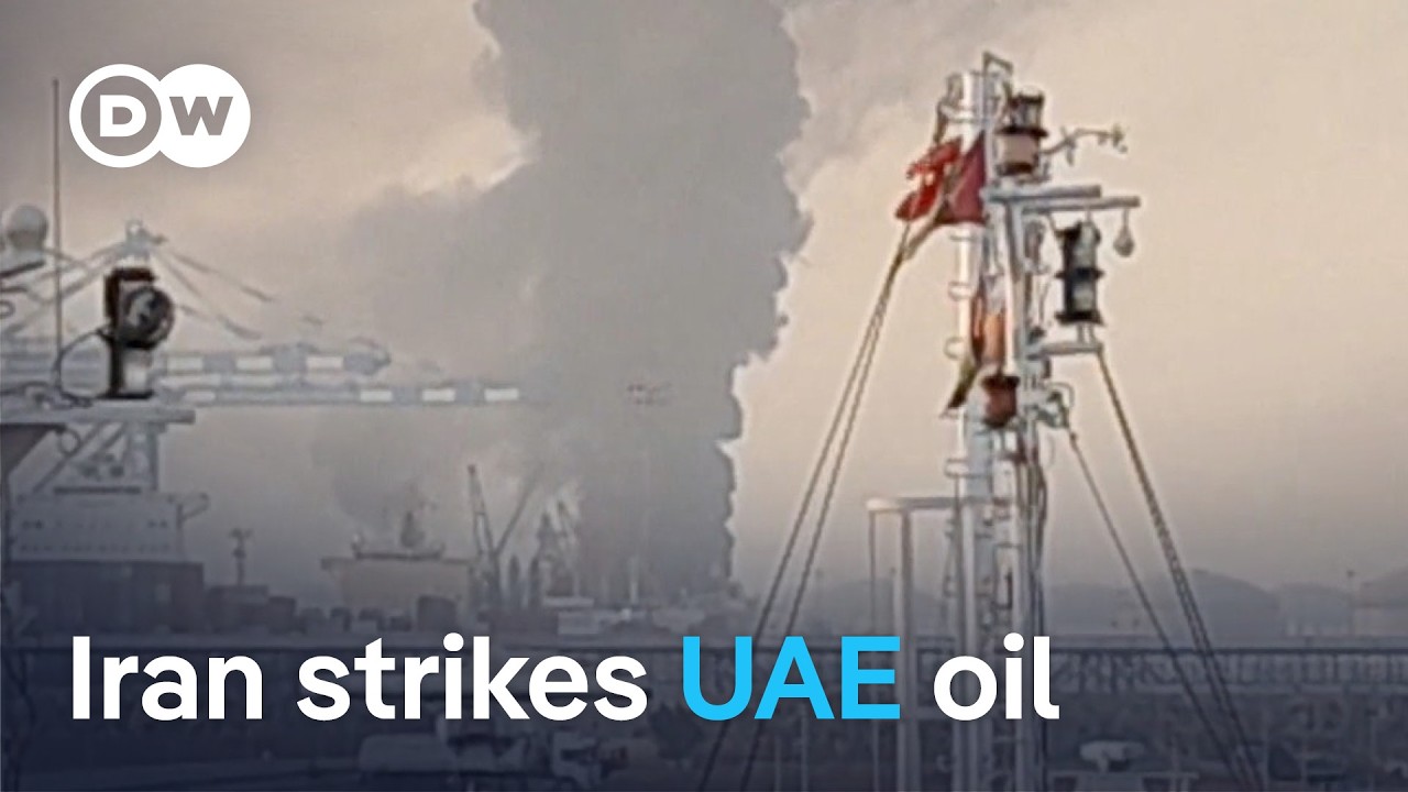 Iranian strike hits UAE as Strait of Hormuz crisis widens | DW News