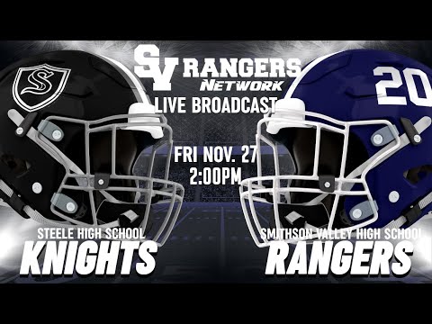 Smithson Valley Football LIVE - Steele Knights vs Smithson Valley Rangers