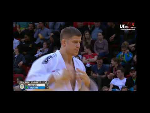 Judo.dusseldorf grand slam 2020. Cirjenics vs buzacarini