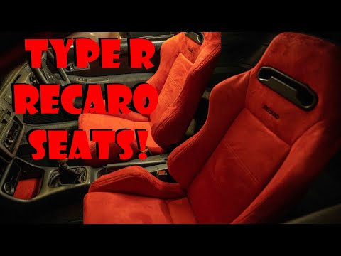 Type R Seats!! SR3 Recarco Install/Upgrade | Eg Civc B16
