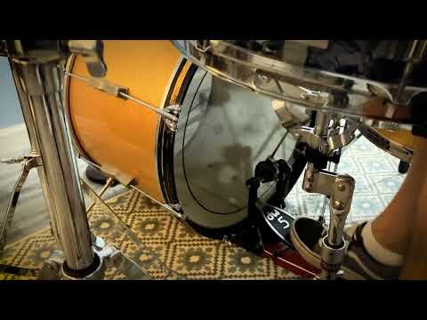 Repetitive Single Bass Drum Groove at 207 bpm – Bass Drum Workout by Drummer Michael Faeth