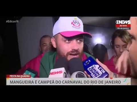Carnavalesco da Mangueira, manda resposta para Bolsonaro!