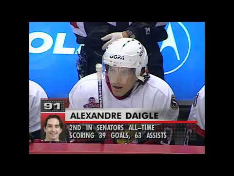 NHL REGULAR SEASON 1995-96 - Detroit Red Wings @ Ottawa Senators