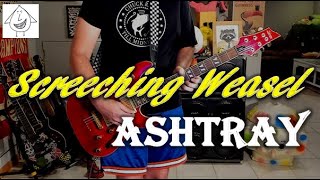 Screeching Weasel - Ashtray - Guitar Cover (guitar tab in description!)