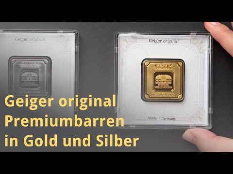 Geiger original Premiumbarren // Qualität im Quadrat