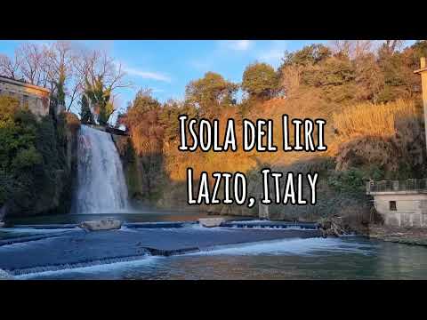 Exploring Isola del Liri, Lazio, Italy