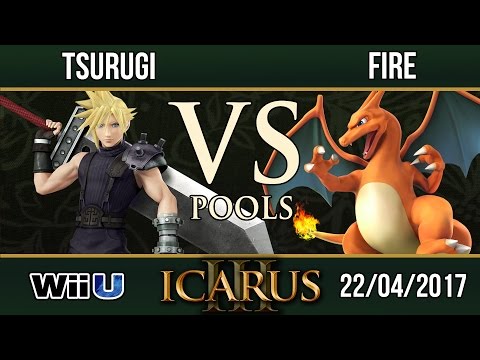 ICARUS III - Tsurugi (Cloud) VS Fire (Charizard) - Pools