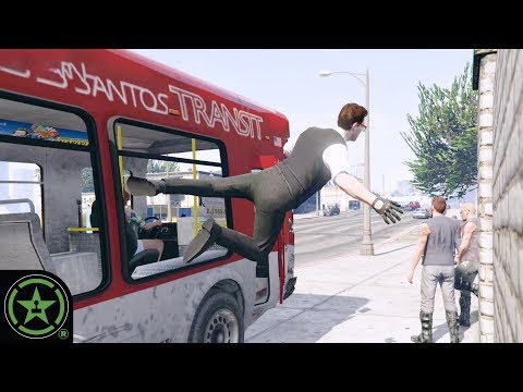 Get in the Bus! - GTA V: Action Figures (1-20) | Let's Play