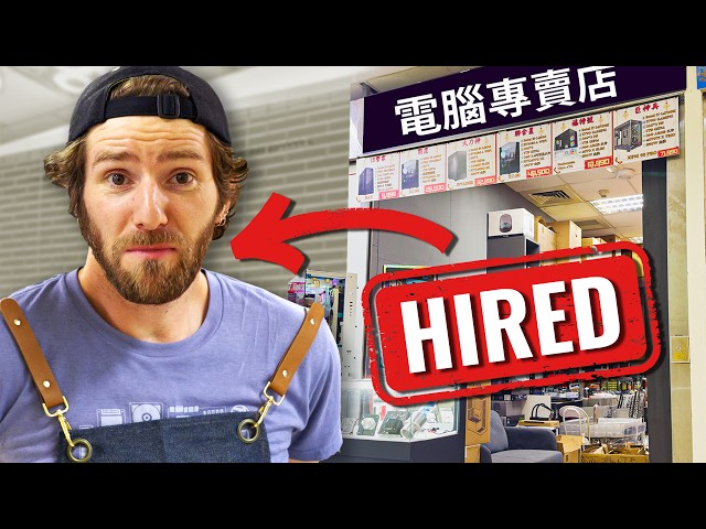 Working a Full Day in a Random Asian Tech Mall