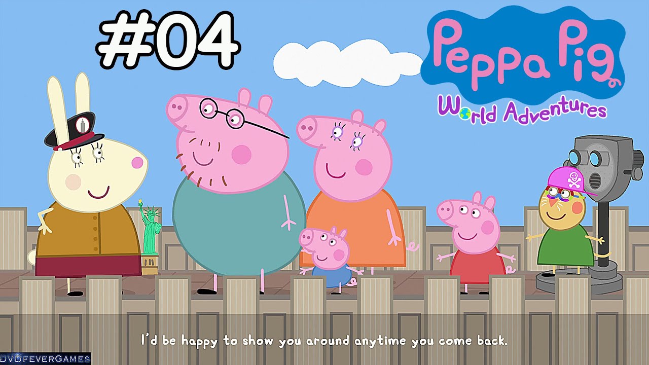 Peppa Pig World Adventures Gameplay #04 New York (PS5, 4K UHD 60fps)