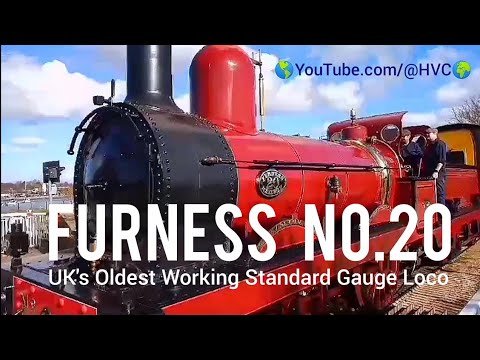 FURNESS No 20: UK's Oldest Working Standard Gauge Locomotive at Ribble Steam Railway