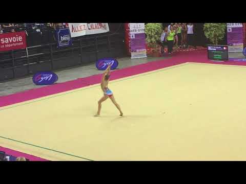 DN1 Strasbourg Candice Fetter cerceau - France Chambéry 2018