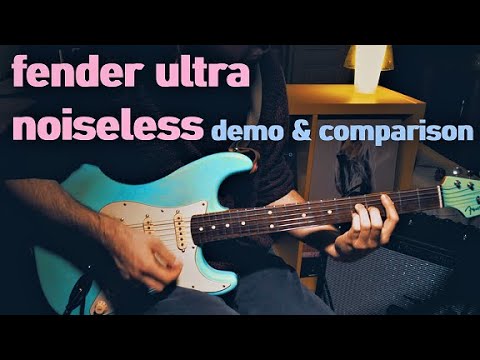fender ultra noiseless vintage pickups | demo & comparison vs. vintage style single-coils