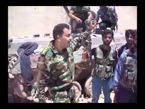 جولة بعد السيطرة على حاجز القبان من قبل عناصر الجيش الحر في مدينة تلبيسة في حمص