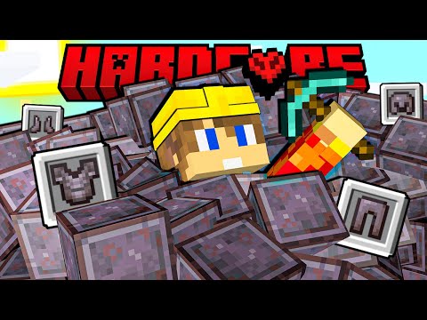 I FOUND NETHERITE in MINECRAFT HARDCORE! - EP14