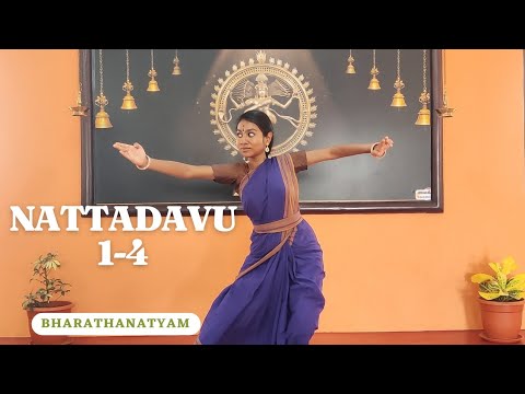 Nattadavu 1-4 | Adavu Series | Bharathanatyam | Practice session | Nritya Shastra | Udumalpet