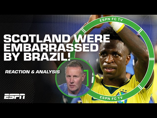REACTION to Brazil vs. Scotland 🔥 Neymar makes first appearance + Morocco expectations | ESPN FC