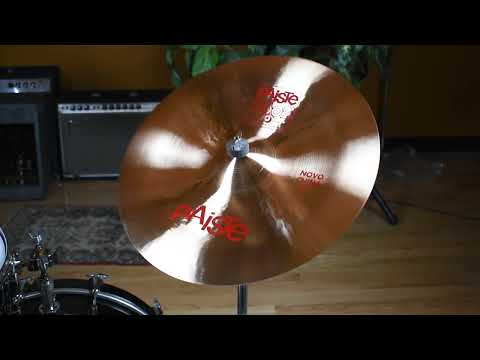 18" Paiste 2002 Novo China Cymbal 1312g *Video* image 6