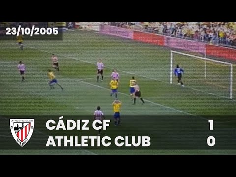 ⚽️ [Liga 05/06] J8 I Cádiz CF 01- Athletic Club 0 I LABURPENA