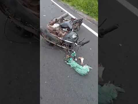Acidente de trânsito com vítima fatal, na Barra do longá em Buriti dos Lopes-PI.
