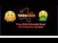 Teen Nicks Terminkalender Wutrede Für Februar 2026