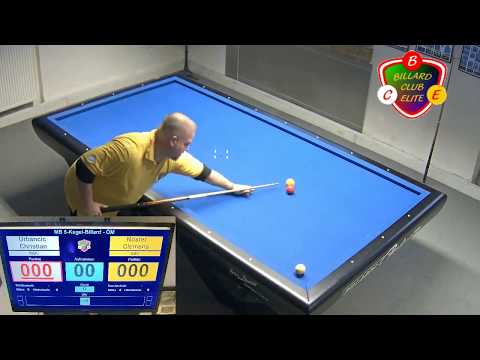 3. OeM 5 Kegel Billard 1/4 Finale NOESTER vs. URBANCIC