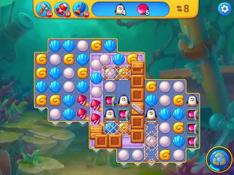 Fishdom level 5952 no boosters フィッシュダム ノーマル [Friend's]