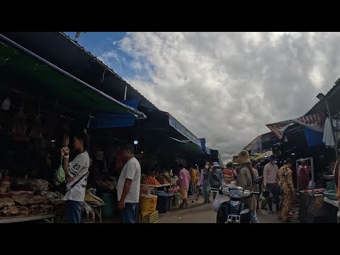 👉 Exploring Kampong Kantuot Market | Daily Cambodian Lifestyle in Kandal Province 🇰🇭