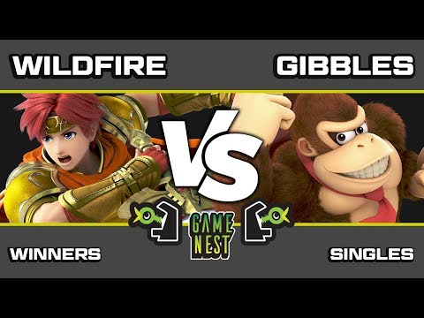 Game Nest Smash It Up: Wildfire (Roy) vs Gibbles (Donkey Kong) - Winners Round 3