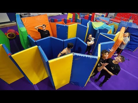 SUPER FUN IMPOSSIBLE GYMNASTICS MAZE!