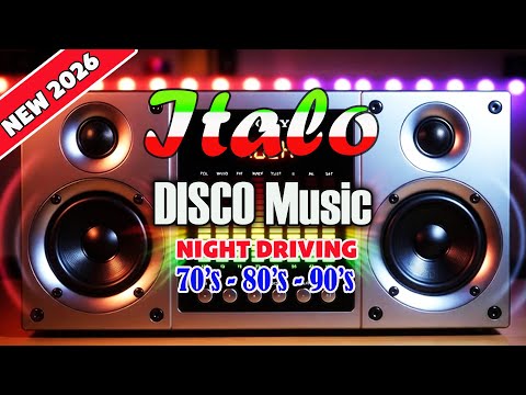 Driving Music Italo Disco | Ultimate Retro Disco Playlist 🌠 80s Euro Classics Nonstop