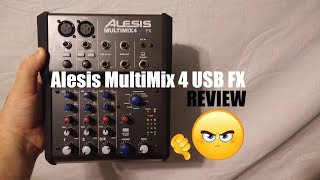 Video thumbnail for Alesis MultiMix 4 USB FX - Honest Review by Matthew Knight