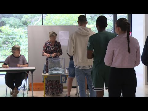 Video Thumbnail: French voters cast their ballots in Brittany | AFP