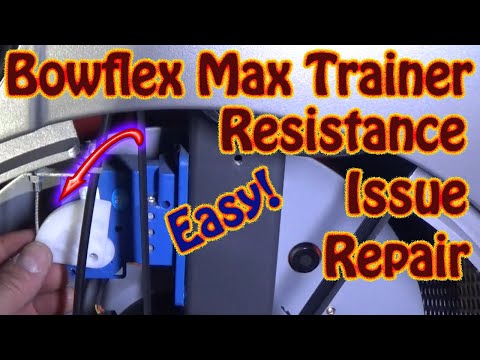 How to Fix Bowflex Max Trainer Resistance Issues Without Replacing Servo Motor - M5 M6 M7 M8