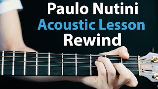 Paolo Nutini - Rewind: Acoustic Guitar Lesson 🎸How To Play Chords/Rhythms