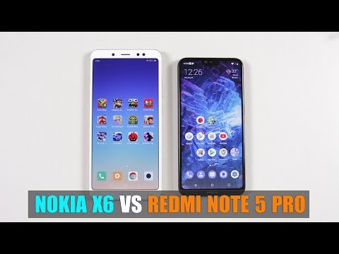 Nokia 6 vs Redmi Note 5 Pro