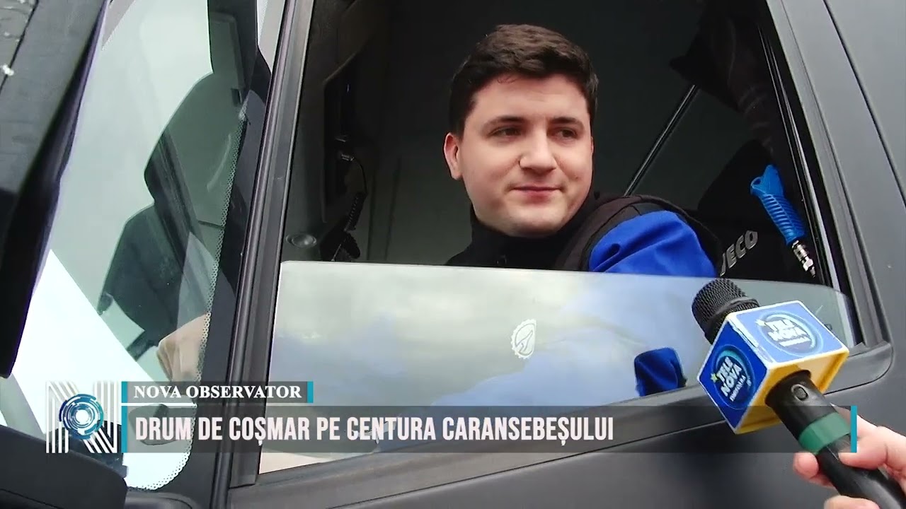 DRUM DE COȘMAR PE CENTURA CARANSEBEȘULUI