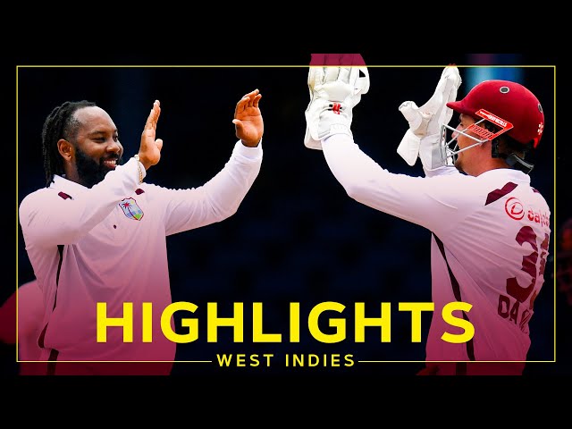Warrican Takes 3-Fer & Bavuma Hits 86 | Highlights | West Indies v South Africa | 1st Test Day 2