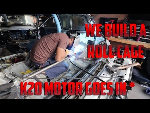 HOW TO BUILD A ROLL CAGE FOR A HONDA CIVIC