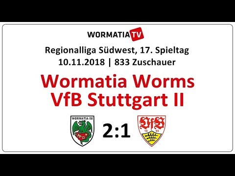 Zusammenfassung Wormatia - VfB Stuttgart II (10.11.2018)