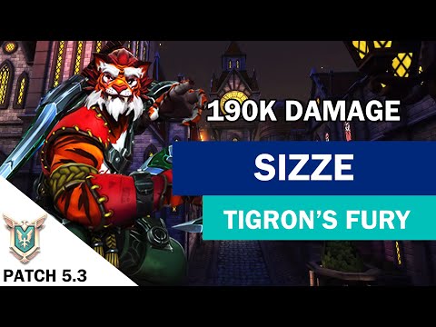 190K Damage Sizze Competitive (Pro Player) TIGRON’S FURY