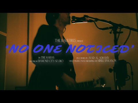 The Backfires - No One Noticed (Live from Diamond City Studio)