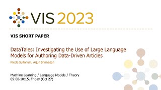 Download the video "DataTales: Investigating the Use of Large Language Models for Authoring Data-Driven Articles - Fast"